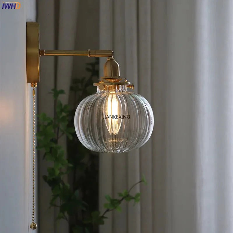 Moderne Wandlampe LichtKroon mit Zugschalter