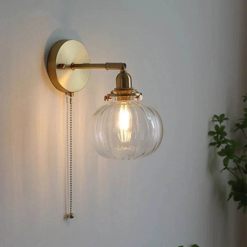 Moderne Wandlampe LichtKroon mit Zugschalter