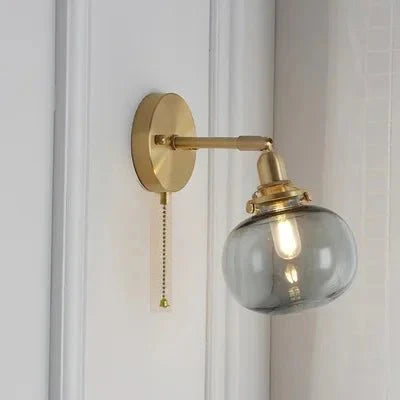 Moderne Wandlampe LichtKroon mit Zugschalter