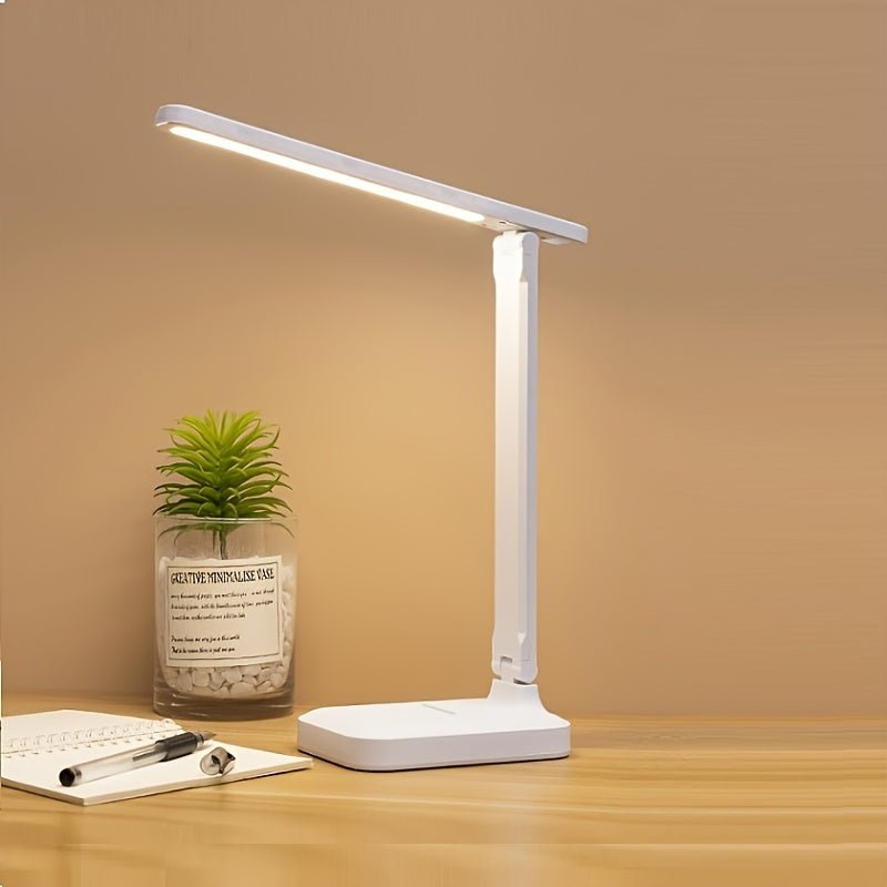 LumiDesk - LED-Schreibtischlampe mit Touchsteuerung und USB-Anschluss, dimmbar