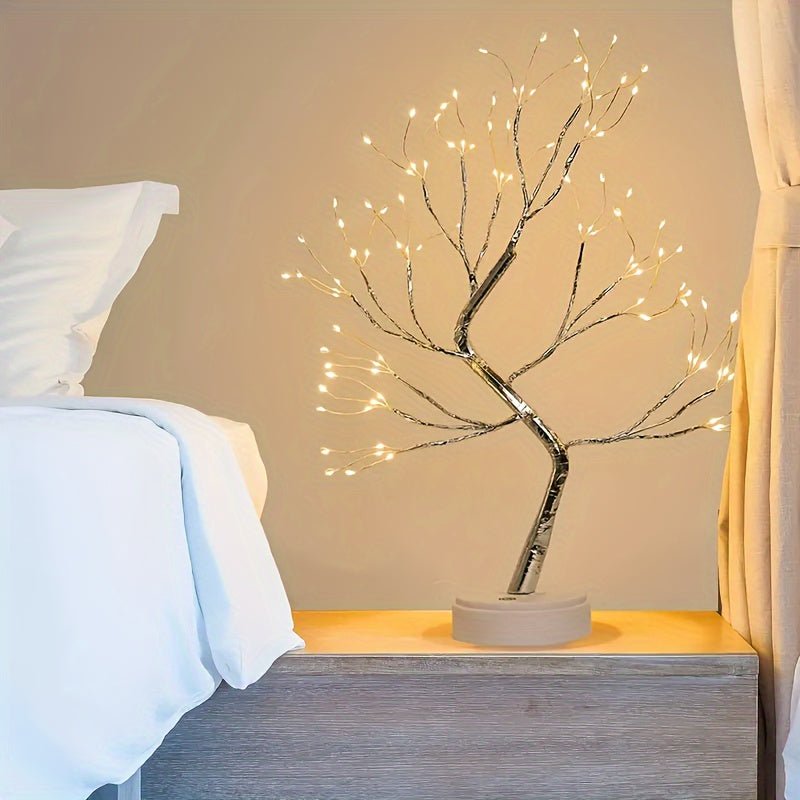 LuminaTree - 108 LED-Bonsai-Lampe mit Touch-Bedienung