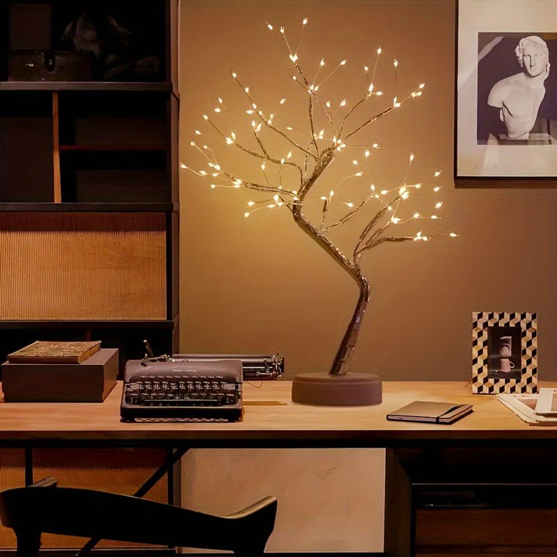 LuminaTree - 108 LED-Bonsai-Lampe mit Touch-Bedienung