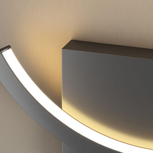 Moderne LED-Wandleuchte Luminex mit Minimalistischem Kreis-Design