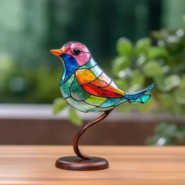 Elegant Glasvogel of LuxeBird - Farbige Kunstwerke für Ihr Zuhause