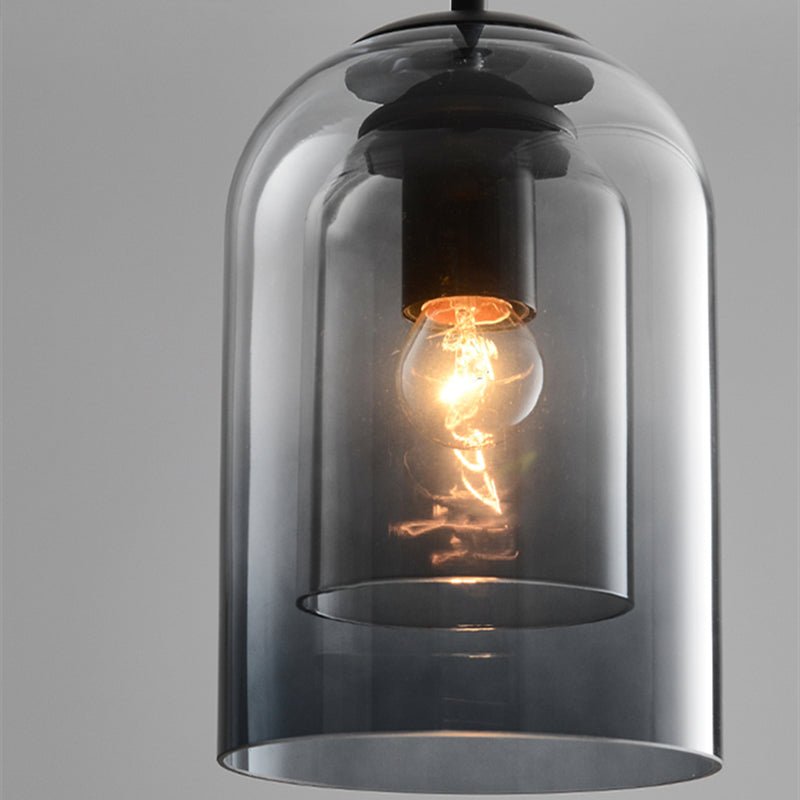 MicaRetro™ – Mid-Century Pendant with Double Glass