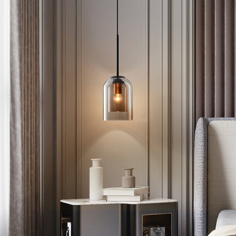 MicaRetro™ – Mid-Century Pendant with Double Glass