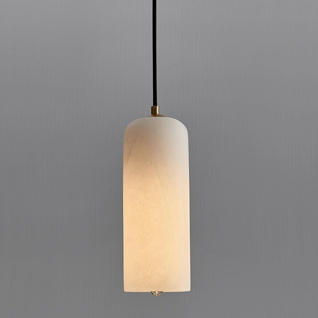 Mid-Century Moderne Monty Alabaster-Pendelleuchte