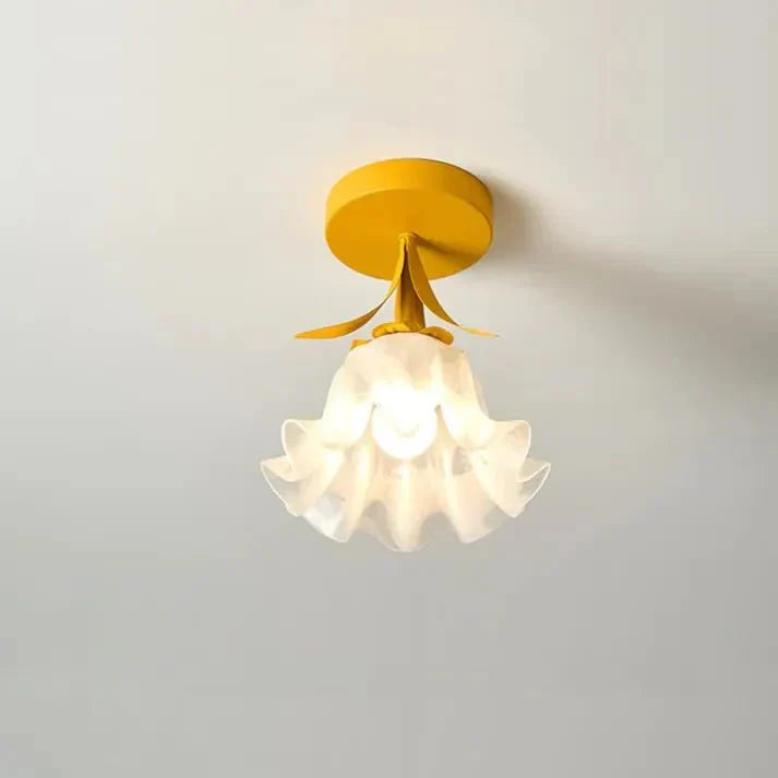 Art Deco Flower Hanging Lamp - Stilvolles Licht mit Vintage-Charme