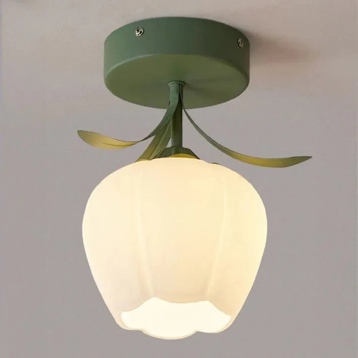 Art Deco Flower Hanging Lamp - Stilvolles Licht mit Vintage-Charme