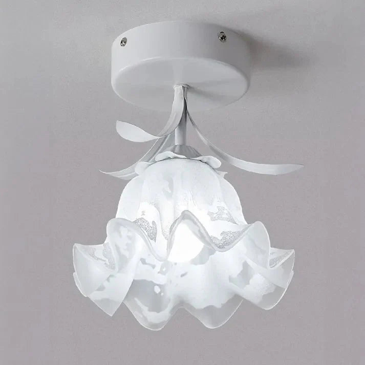 Art Deco Flower Hanging Lamp - Stilvolles Licht mit Vintage-Charme