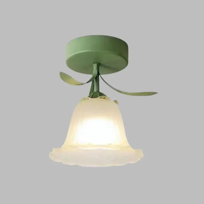 Art Deco Flower Hanging Lamp - Stilvolles Licht mit Vintage-Charme