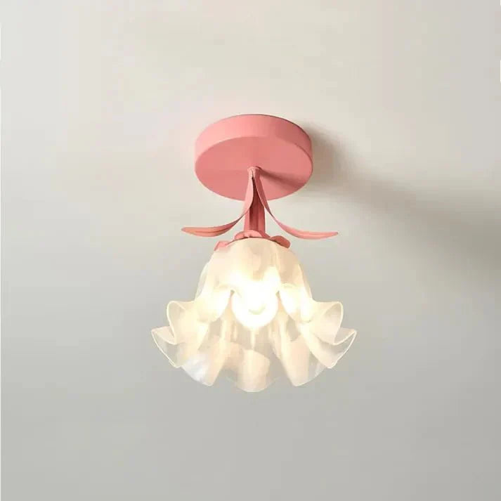 Art Deco Flower Hanging Lamp - Stilvolles Licht mit Vintage-Charme