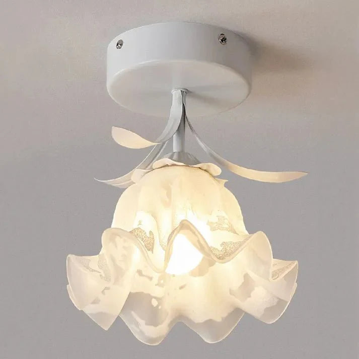 Art Deco Flower Hanging Lamp - Stilvolles Licht mit Vintage-Charme