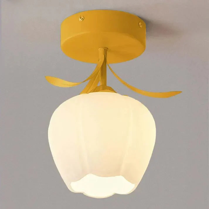 Art Deco Flower Hanging Lamp - Stilvolles Licht mit Vintage-Charme