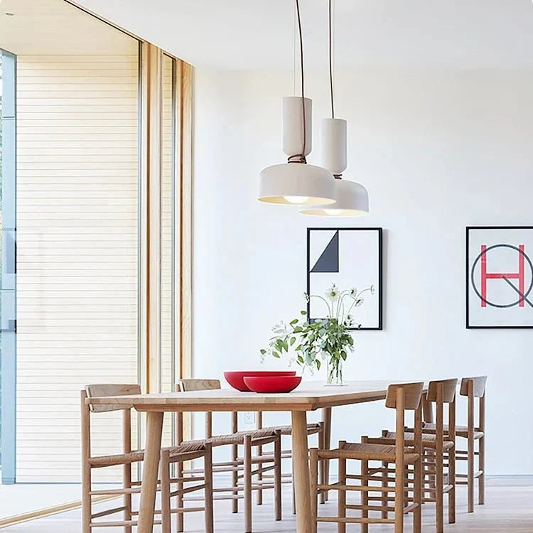 Moderne LED-Hängelampe aus Eisen im minimalistischen Design