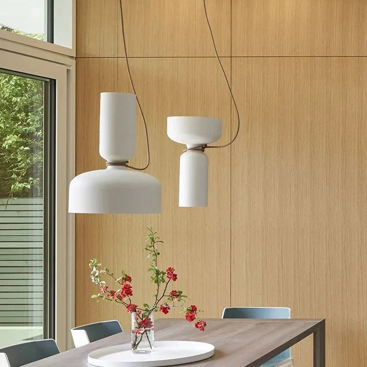 Moderne LED-Hängelampe aus Eisen im minimalistischen Design