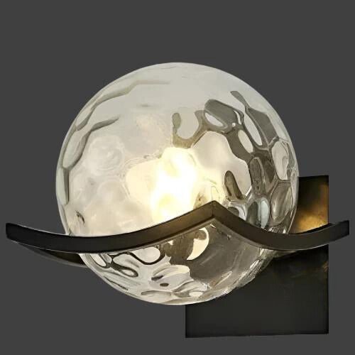 Modern LED glass wall lights