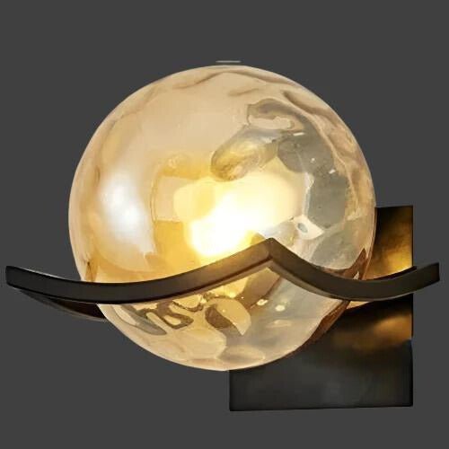 Modern LED glass wall lights