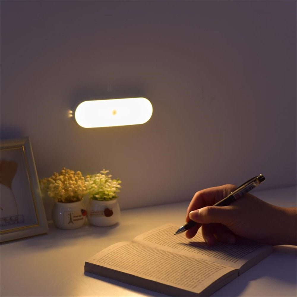 BewegungsLicht – Wiederaufladbare LED-Wandlampe mit USB und Bewegungsmelder