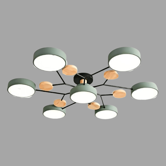 NordicBranch™ – Verzweigte LED-Deckenleuchte im skandinavischen Stil