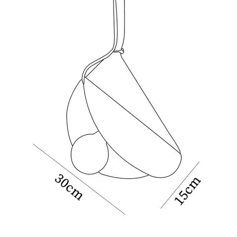 Nordische Minimalistische Schwebende Pendelleuchte Glider