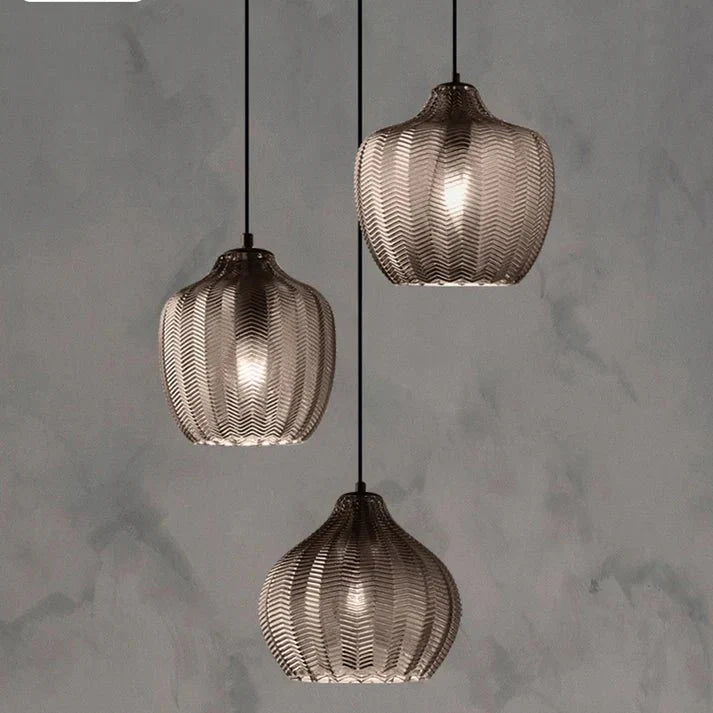 Nordic Style Vintage Well-formed Glass-Hängeleuchte