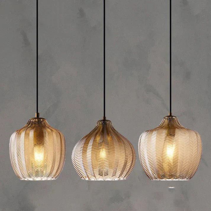 Nordic Style Vintage Well-formed Glass-Hängeleuchte