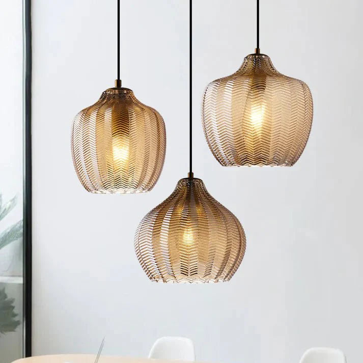 Nordic Style Vintage Well-formed Glass-Hängeleuchte