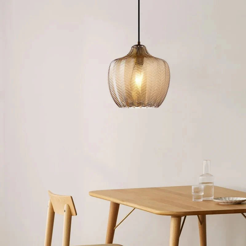 Nordic Style Vintage Well-formed Glass-Hängeleuchte