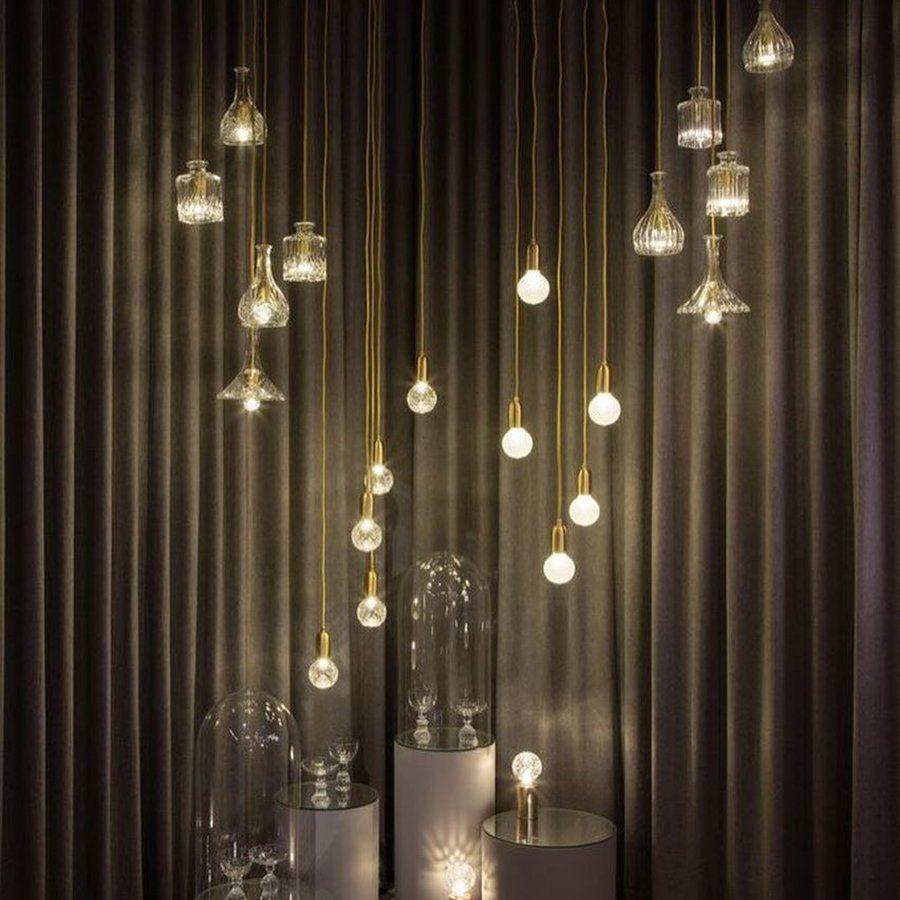 Nordic Design Kristall-LED Pendant Light