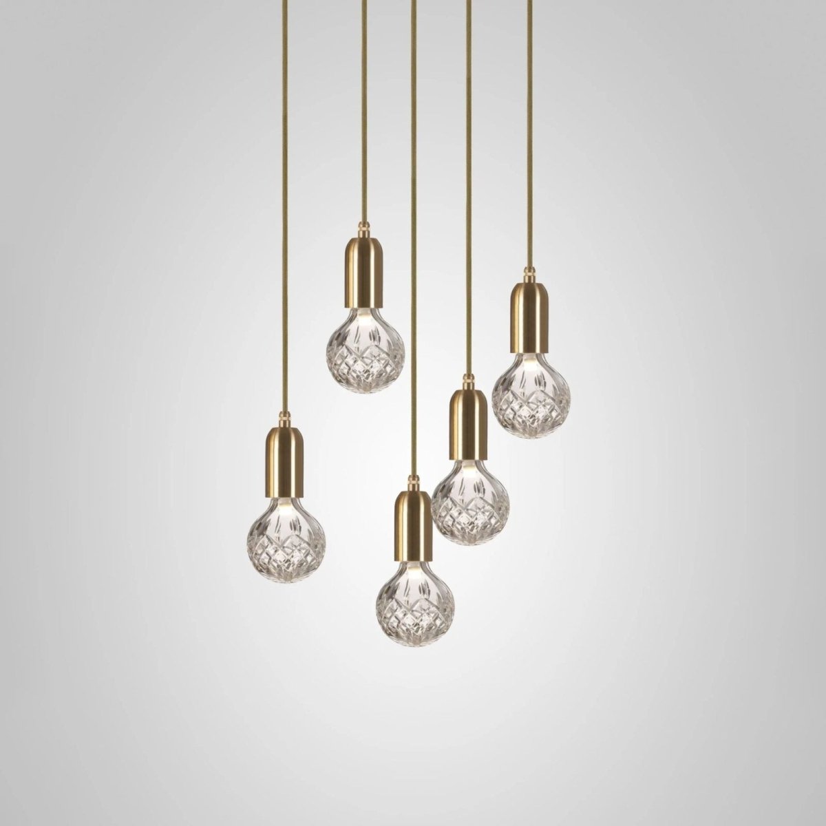 Nordic Design Kristall-LED Pendant Light