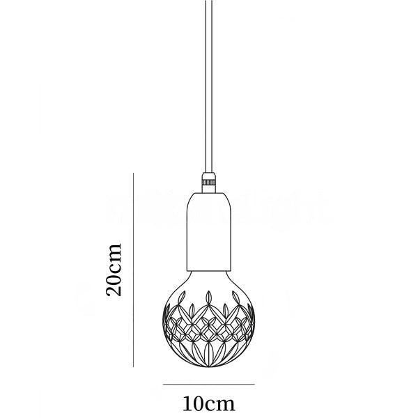 Nordic Design Kristall-LED Pendant Light