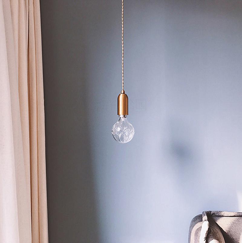 Nordic Design Kristall-LED Pendant Light