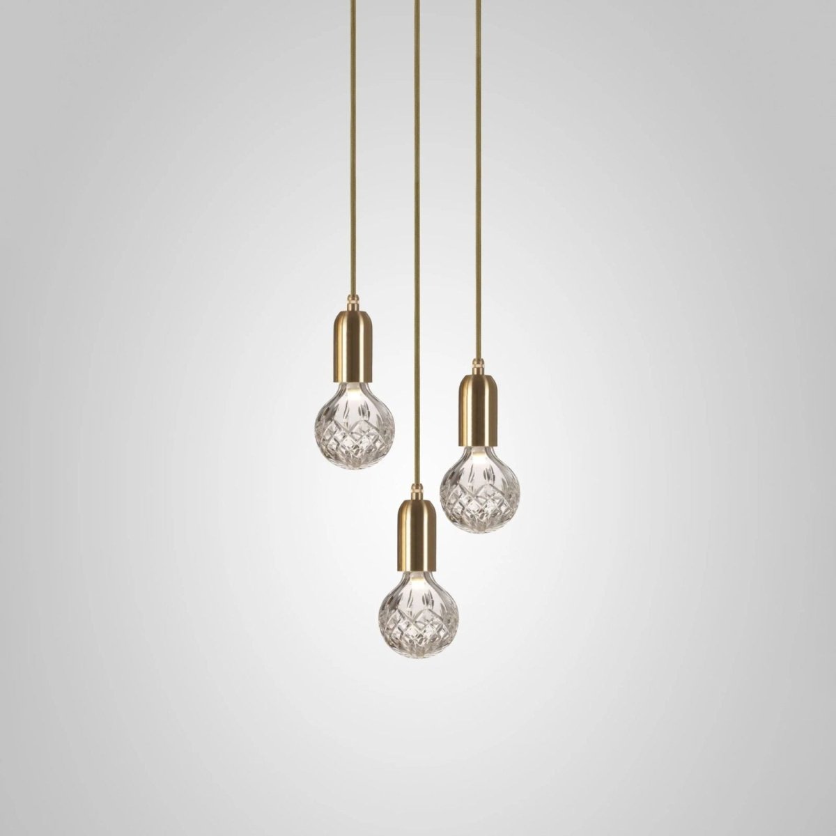 Nordic Design Kristall-LED Pendant Light