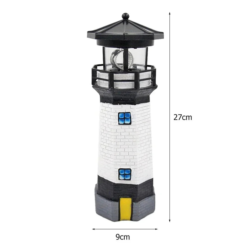 OceanGlow - Solar-LED-Leuchtturm-Licht