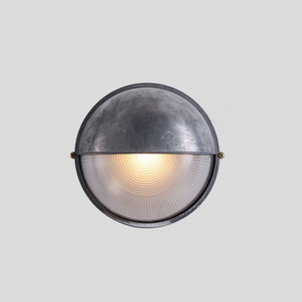 Moderne Außenwandlampe Runde/Ellipse, Wasserdicht, 2 Farben