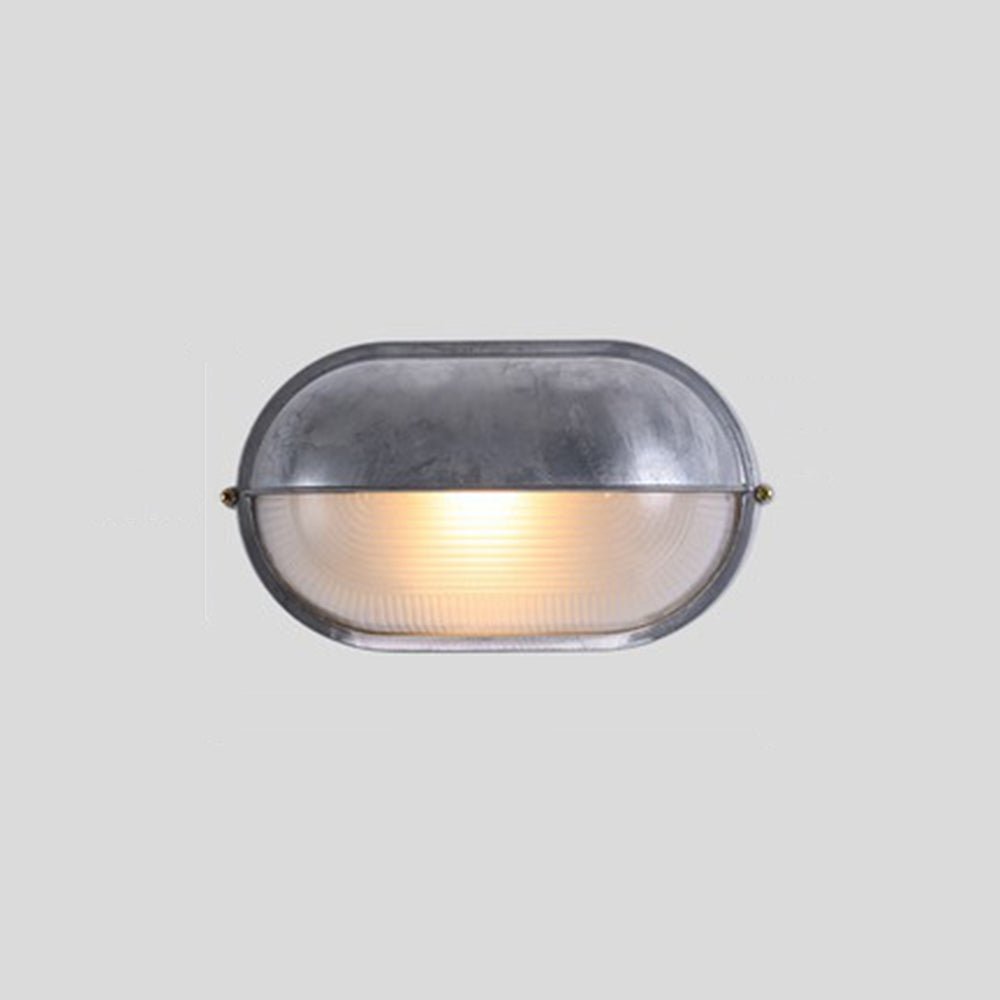 Moderne Außenwandlampe Runde/Ellipse, Wasserdicht, 2 Farben