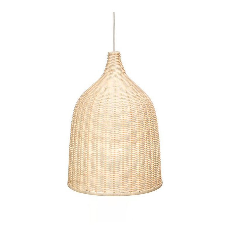 Nordische Rattan-Pendelleuchte