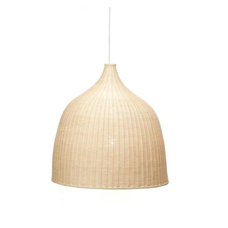 Nordische Rattan-Pendelleuchte
