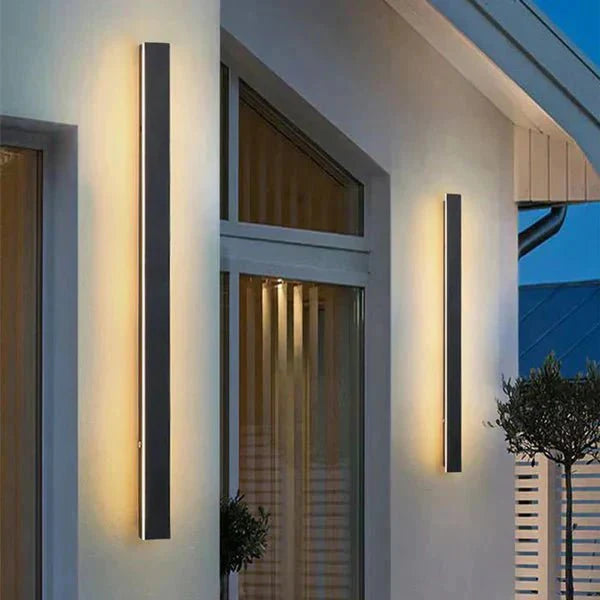 Moderne LED-Wandleuchten im Randdesign