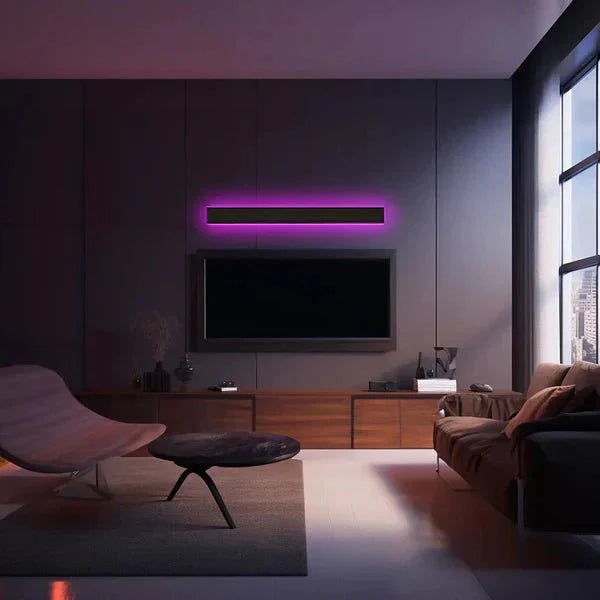 Moderne LED-Wandleuchten im Randdesign