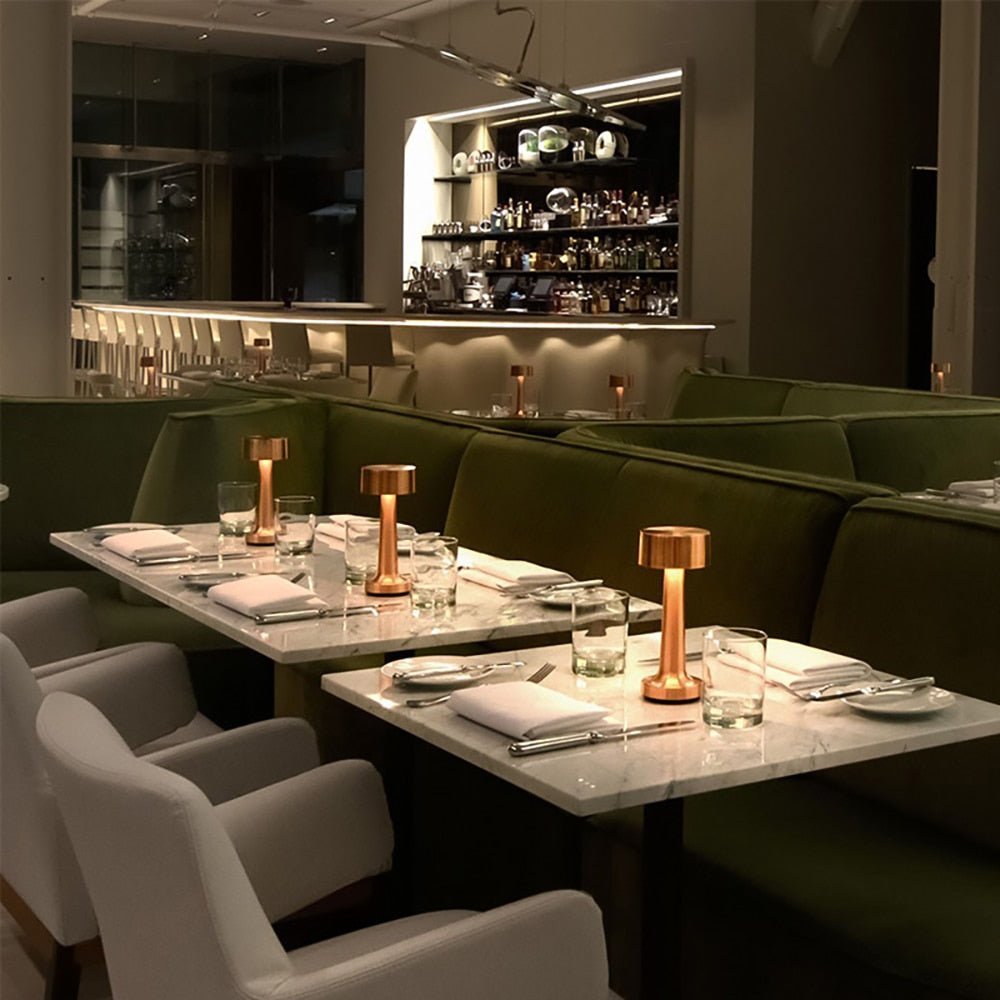 Elegante LED-Tischleuchte für Restaurants und Bars