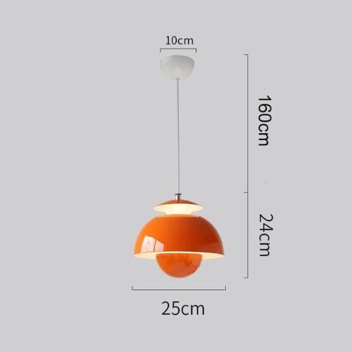 Skandinavische LED-Hängelampe – Zeitgenössisches Design im skandinavischen Stil