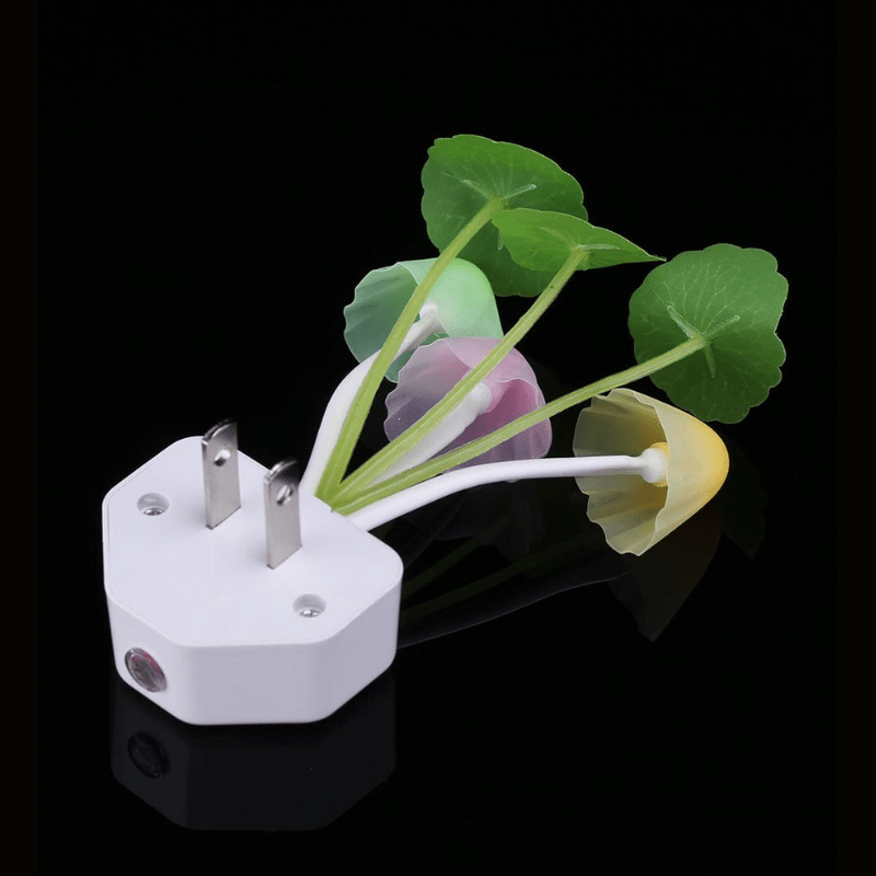 LED Sensor Nachtleuchte - Bunte Plug-in LED Pilz Traumlicht