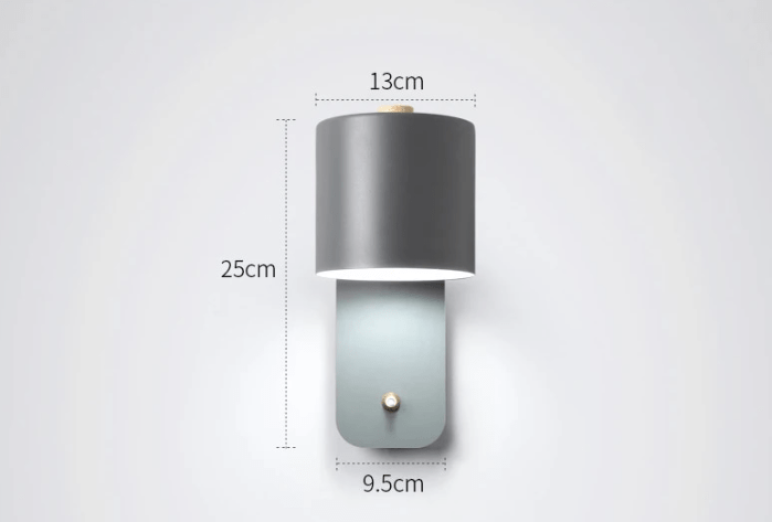 Stilvolle LED-Wandleuchten mit Schalter für Inneneinrichtung