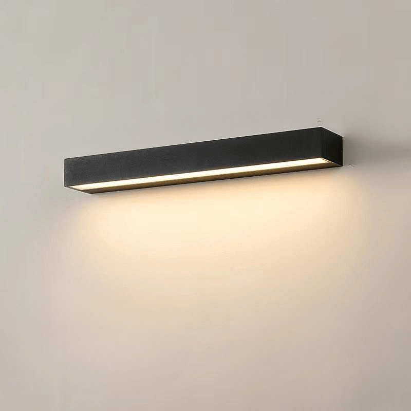 Elegante Linienförmige LED-Wandlampe Weiß, Für Badezimmer/Schlafzimmer/Wohnzimmer aus Metall & Acryl