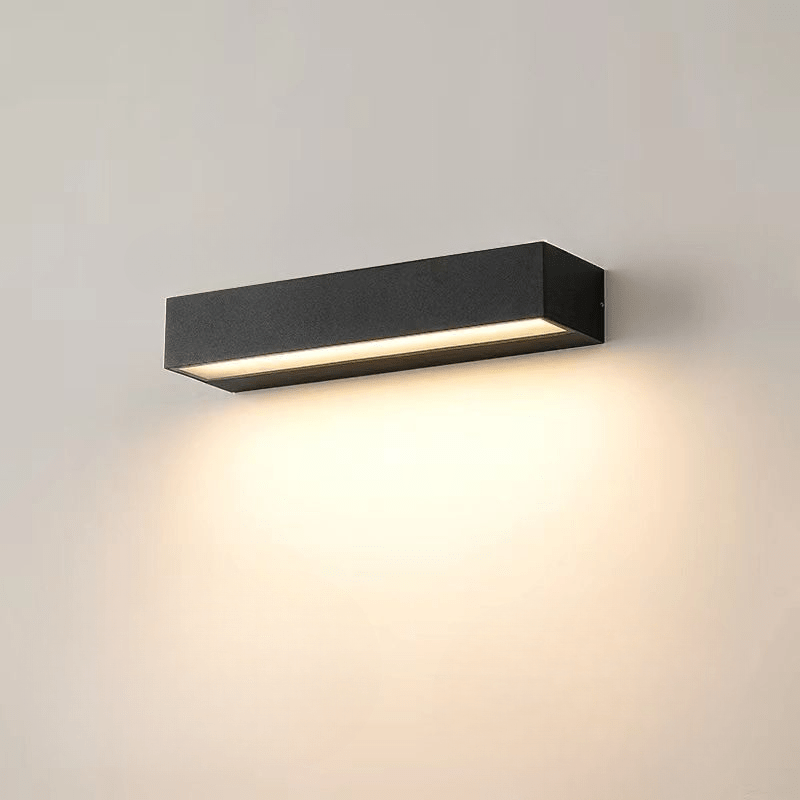 Elegante Linienförmige LED-Wandlampe Weiß, Für Badezimmer/Schlafzimmer/Wohnzimmer aus Metall & Acryl