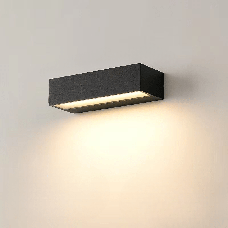 Elegante Linienförmige LED-Wandlampe Weiß, Für Badezimmer/Schlafzimmer/Wohnzimmer aus Metall & Acryl