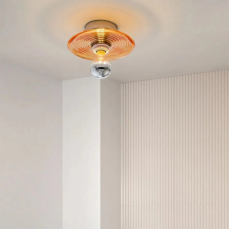 Lampe Murale Vintage Led en Verre au Charme Nostalgique et Moderne