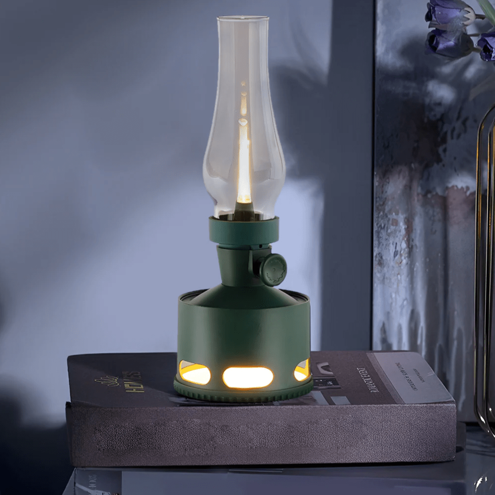 Retro LED-Laterne mit Interaktivem Design